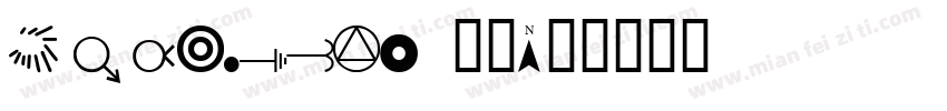 ESRINorth 常规字体转换